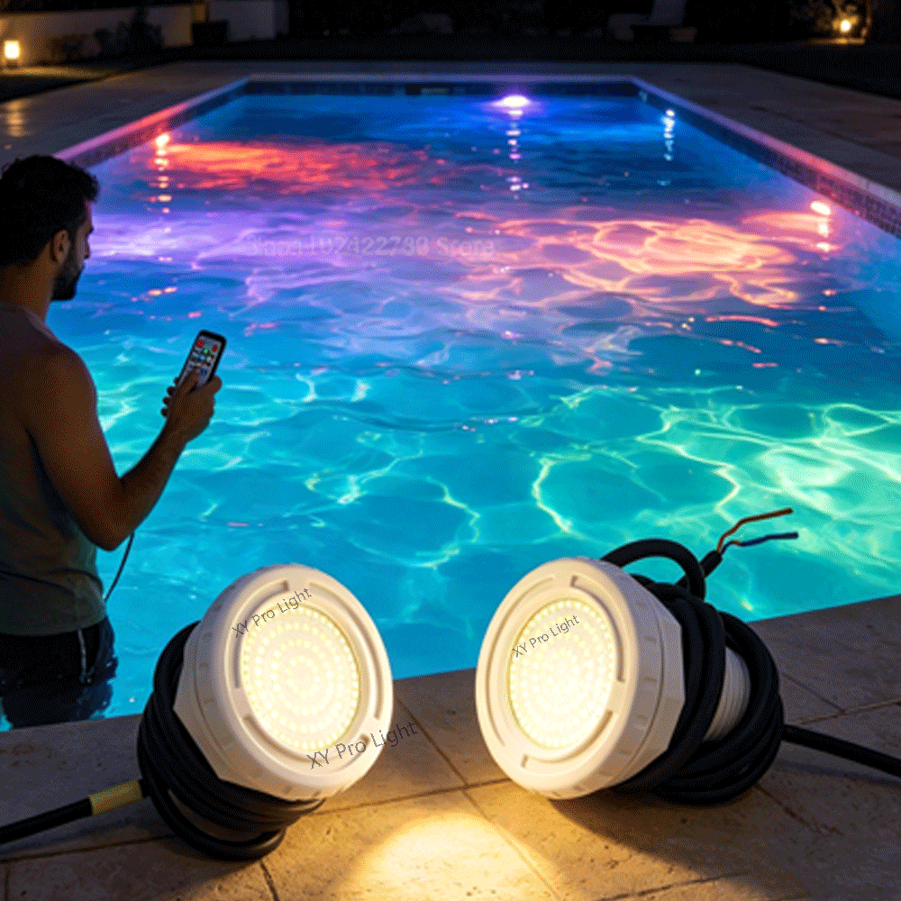 15W プラスチックフィルムプール照明 IP68 12V 水 - Xy Spa & Wellness George Town Reviews のレビューと価格