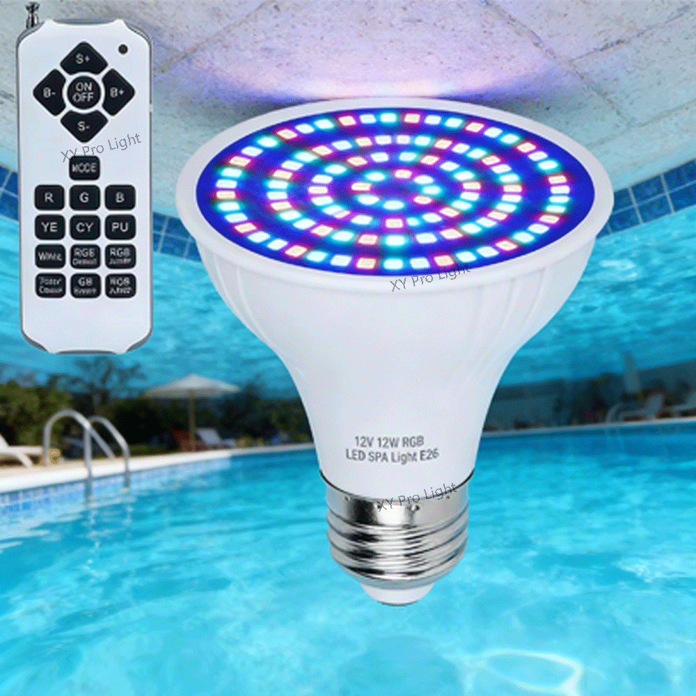 12W SPAランプ LEDスイミングプールライト E27  - Xy Spa & Wellness George Town Reviews のレビューと価格